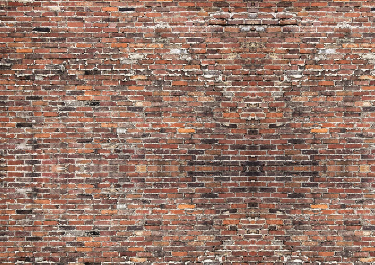 1:18 Scale Brick Wall Sticker For Dioramas | Peel & Apply Set 113 (Walker)