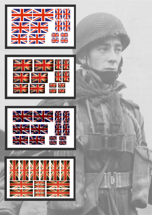 1:35 Scale WW2 British Flags