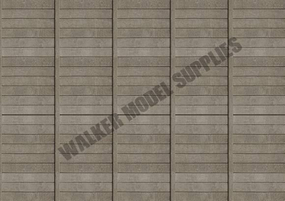 Adesivo Murale Per Garage In Scala 1/18 – 3xA4 Walker Peel And Apply Design 37 - Foto 1