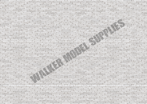 1:18 Scale (3xA4) Garage wall - Peel and Apply decal sticker. Set 23