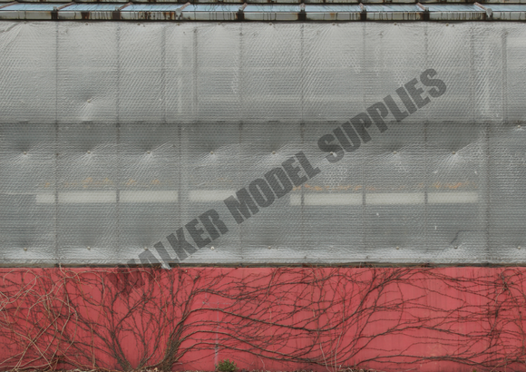 1:18 Scale (3xA4) Garage wall - Peel and Apply decal sticker. Set 30