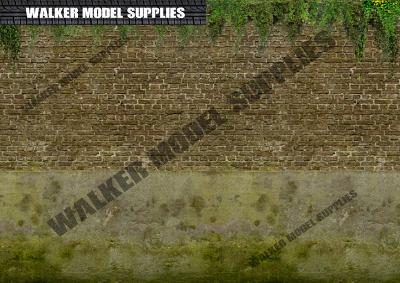Adesivo Murale Per Garage In Scala 1/18 – 3xA4 Walker Peel And Apply Design 37 - Foto 3